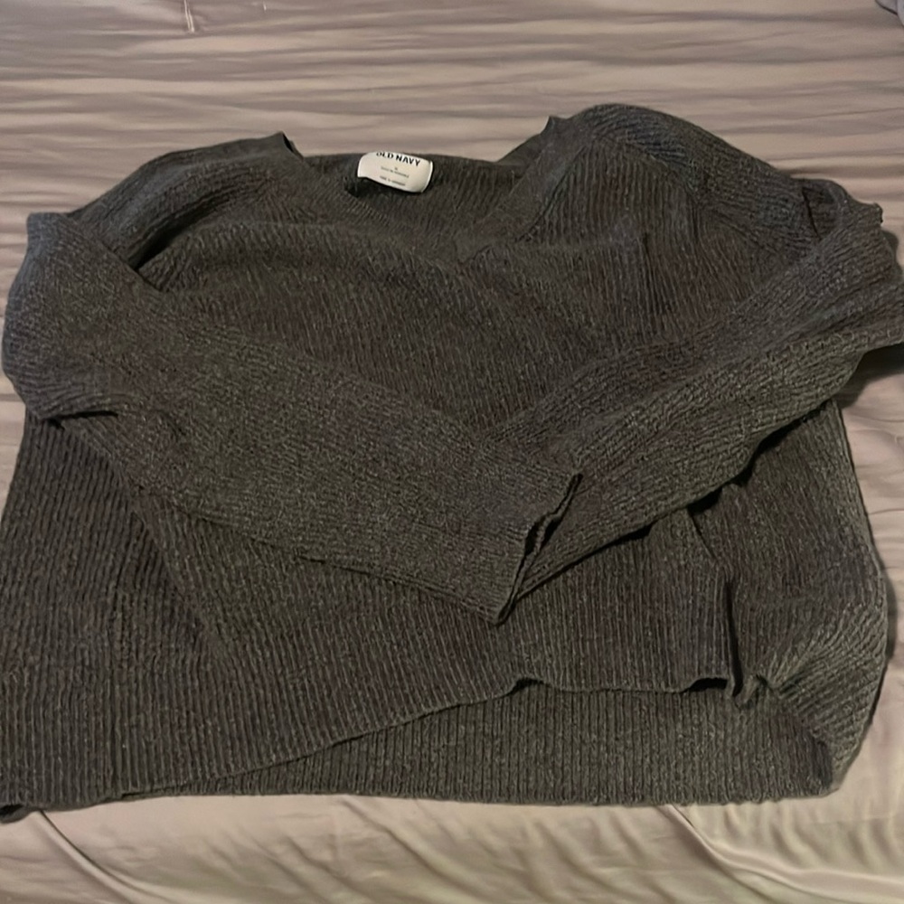 Dark grey sweater